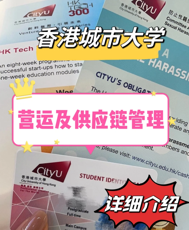 香港城市大學營運與供應鏈管理碩士怎么樣？就業前景如何？